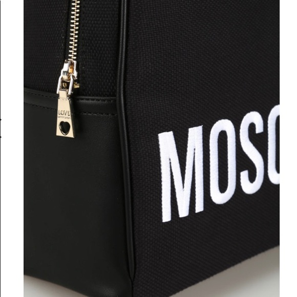 LOGO EMBROIDERY CANVAS BACKPACK - Picture 3 of 4